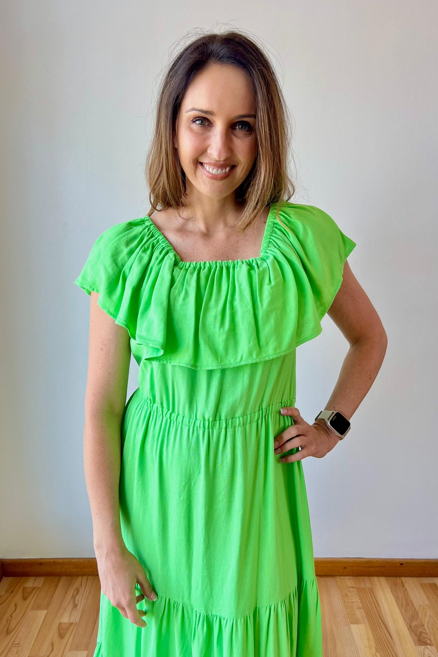 Phoebe Dress Mint Green