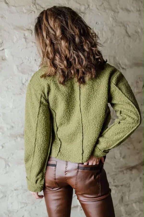 Boucle Jacket Chartreuse