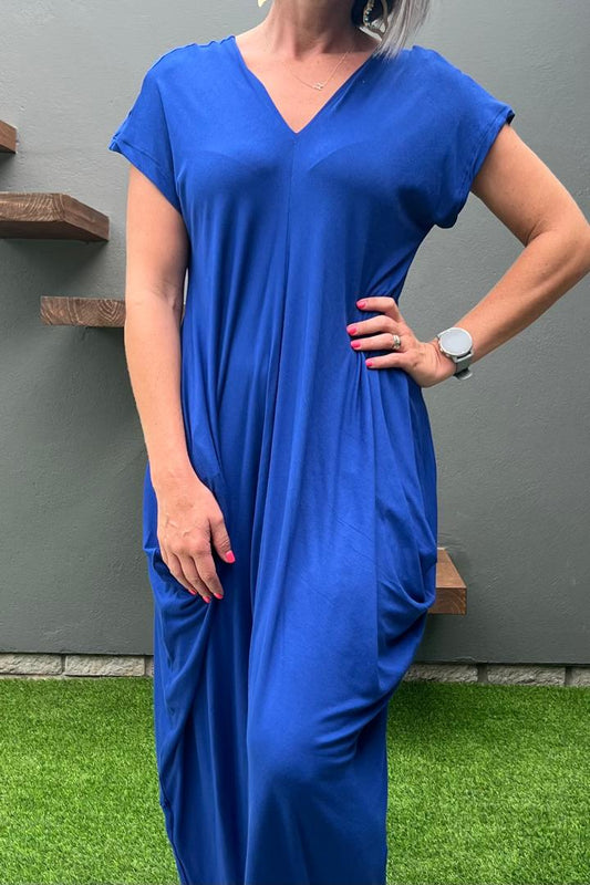 Salome Dress Surf Blue