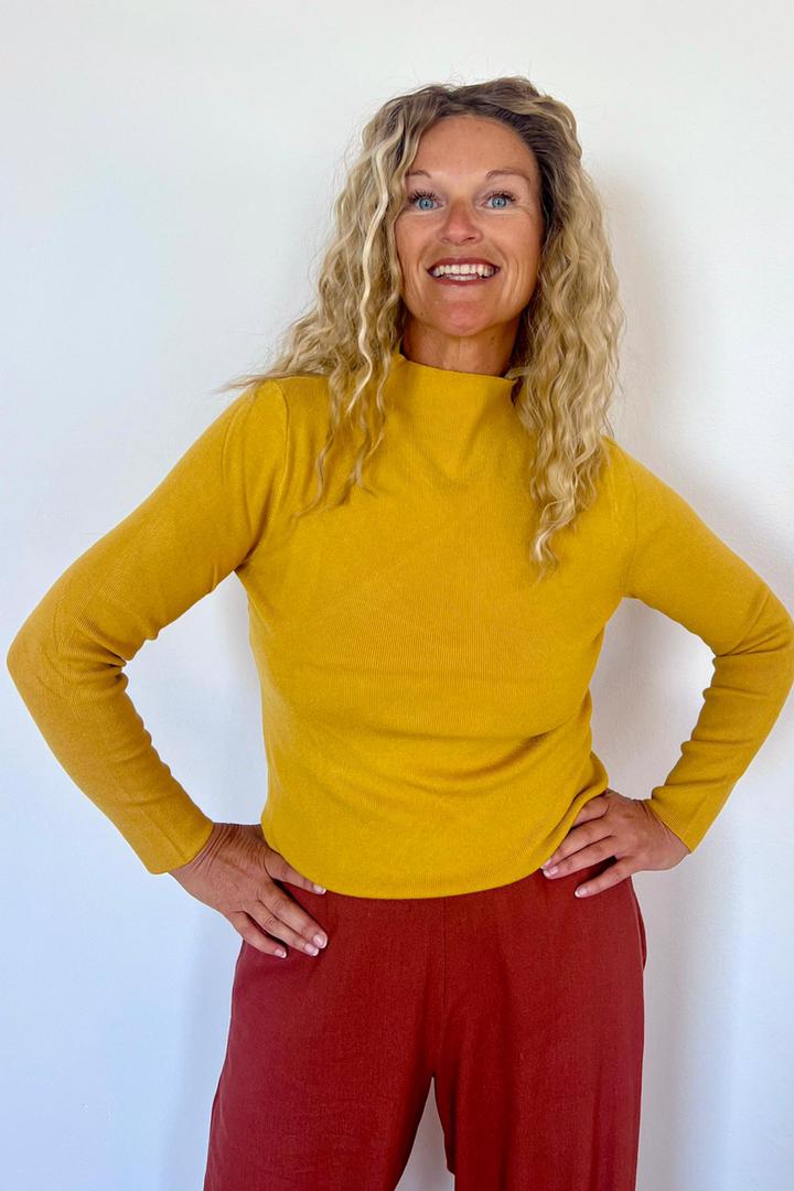 Mustard Knit